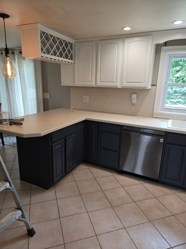 gallery photo 6 - refinished cabinets complete - carpentry